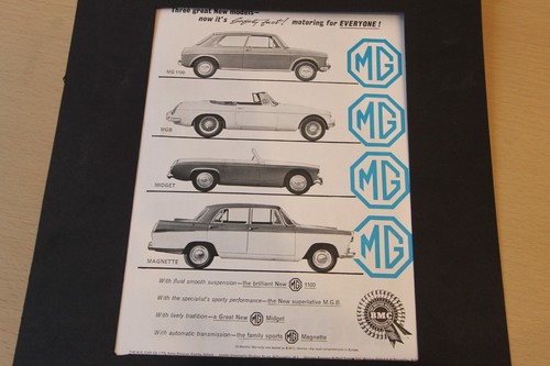Original 1962 magazine advert