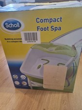Scholl Compact Foot Spa Green White
