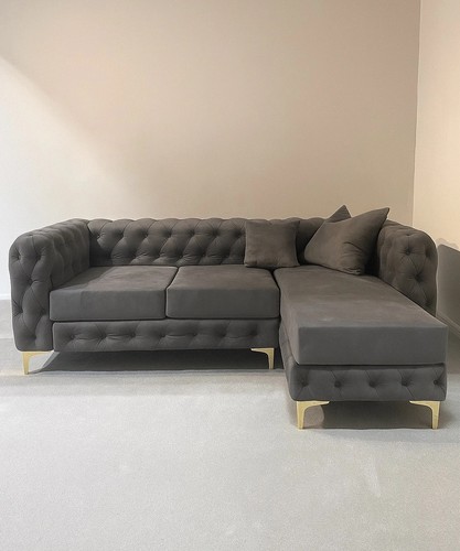 New chesterfield chaise longue - new,