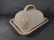 Denby Greystone Butter Dish