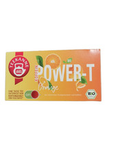 Teapot Power-T - Orange, with Caffeine 12 x 18 Bags EXP 07/26