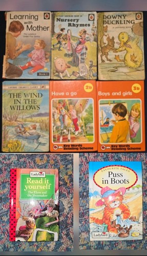 Vintage ladybird books - vintage,