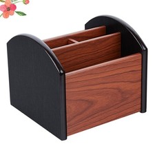 Wooden pen holder remote - holder,