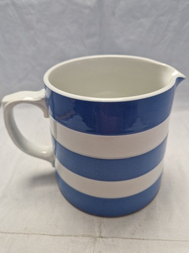 Green cornishware blue - t, g