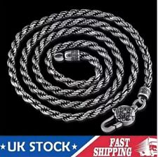 Mens Chain Necklace Silver -