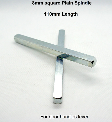 8mm steel spindle bar length - bar.,
