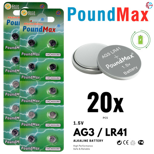 Ag3 5v poundmax - 20, battery