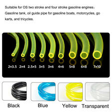 Polyurethane Petrol Fuel Gas Line Pipe Hose Mowers Trimmer Chainsaw ID 2mm-7mm