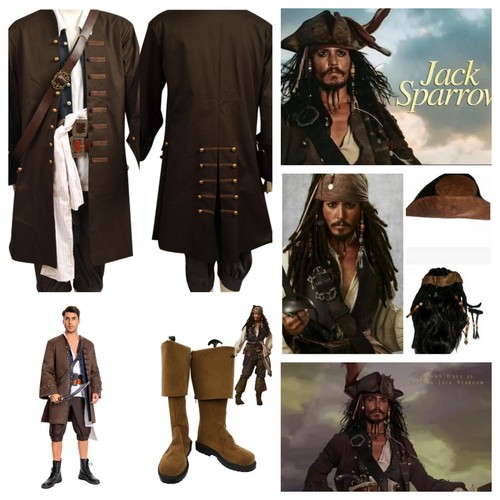 Jack sparrow pirate jacket - jack,