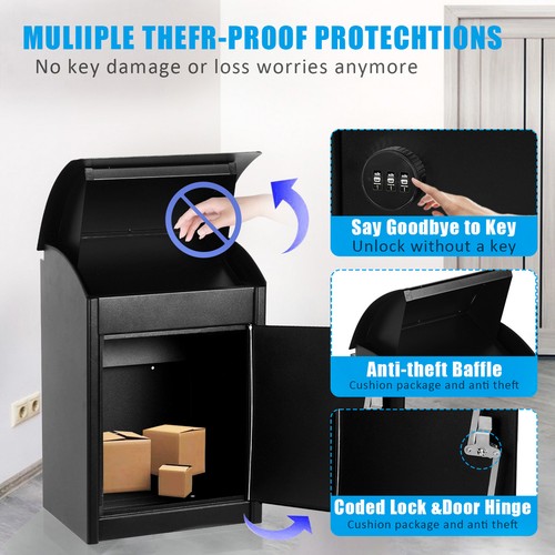 Extra large lockable parcel - extra,