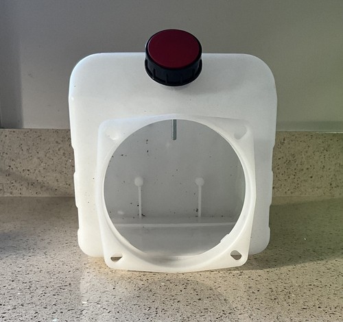 Plastic hydraulic oil tank - hydraulic, 5