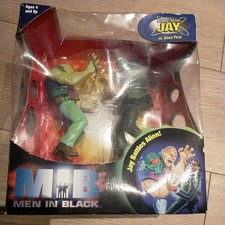 Galoob 1997 Men In Black Body Slam Jay vs Alien Perp Action Figure Will Smith