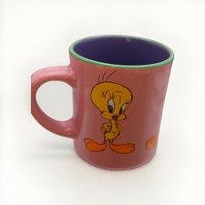 Vintage 1998 Tweety Pie Ceramic Coffee Cup VGC