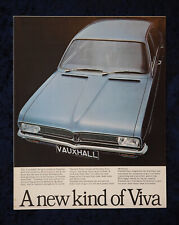 VAUXHALL VIVA HC 1970 VINTAGE CAR BROCHURE - VERY GOOD CONDITION