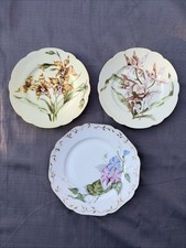 H & Co. Limoges Cabinet Plates