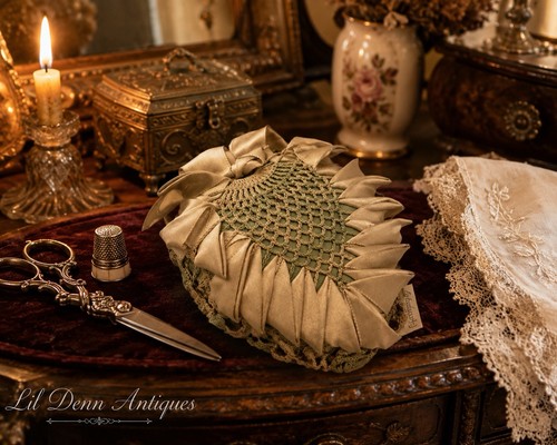 Antique victorian silk lace - antique,