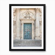 Door Of A Church In Lecce Art