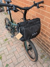 Brompton Compatible Waterproof Fabric Front Bag,32l Rucksack And Frame Built In.