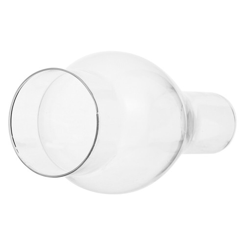 Glass hooded chimney - hooded, lamp
