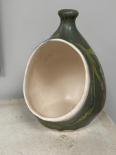 Vintage Aviemore Pottery Green Salt Pig – Scottish Studio Pottery 6 inches