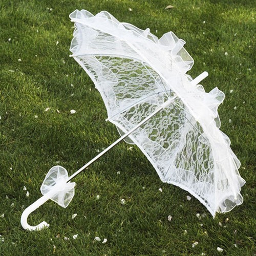 Lace parasol umbrella hand - parasol,