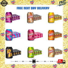 BARR since 1875, 24 pack Fizzy Drink Cans, No Sugar, 24 x 330 ML UK you choose