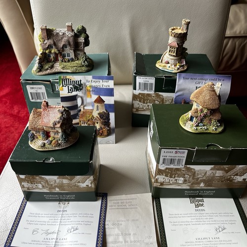 Lilliput lane bundle boxed - lilliput, x4