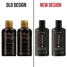 Keratin Treatment Brazilian Hair GHAIR Inoar Moroccan Straightening Kit 300mlx2