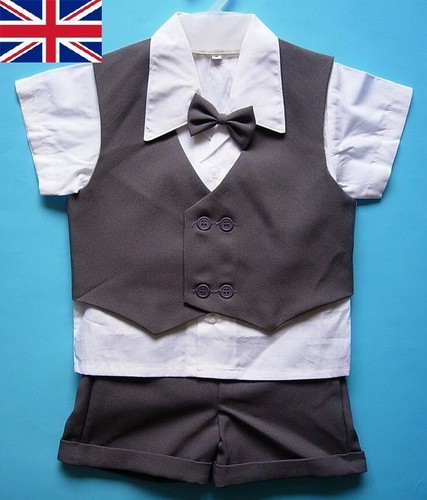 Baby boy outfit grey - baby,