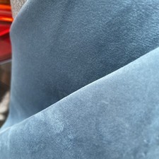 WARWICK PLUSH VELVET In TEAL Cushion/UPHOLSTERY FABRIC,sold Here In 10m Lengths