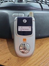 Motorola V220 - Silver (Orange