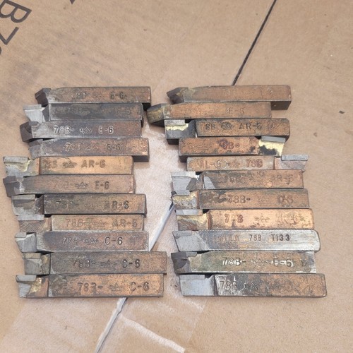 Carbide tipped lathe - lathe, bits