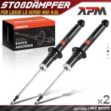 2x Gas Shock Absorber Rear