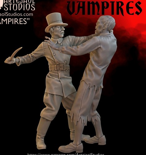 Scale gothic vampire vs - 1:16,