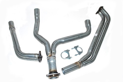Exhaust piece centre pipe - y,
