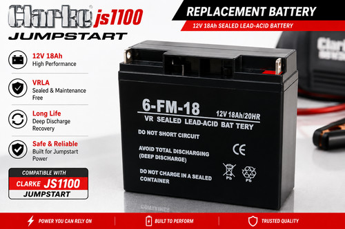 Clarke spare battery for - spare,