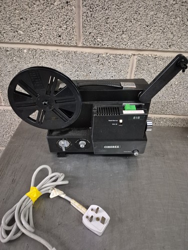Cinerex 818 dual 8mm projector - cinerex,