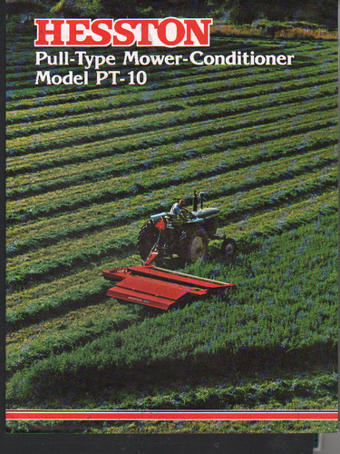 1977 hesston model 10 - hesston, "model