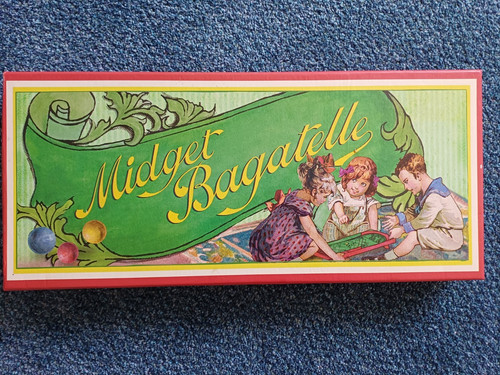 Midget bagatelle boxed retro - -,