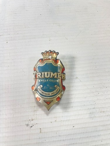 Triumph bicycle frame brass - bicycle,