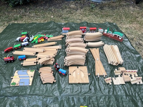 Brio wooden train - train, set