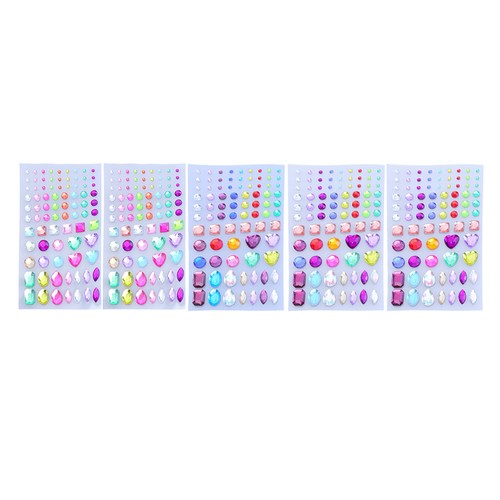 Sheet stick jewels - 5,