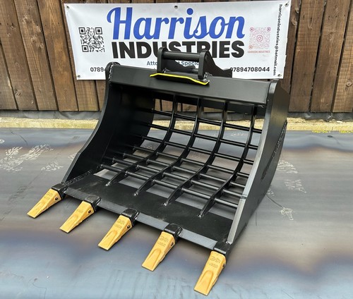 Riddle shaker digging bucket - shaker,