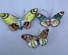 Vintage Ceramic Butterflies