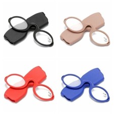 Soft Pince Nez Armless Nose Resting Nose  Clip Reading Glasses