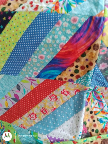 Handmade patchwork quilt - handmade,