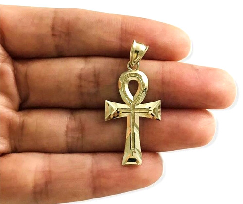 Solid 10k yellow gold - solid,