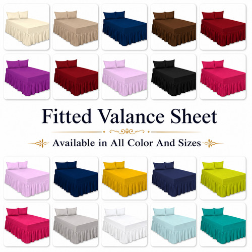 Fitted valance sheet - valance,