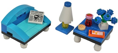Lego sofa with - table, &