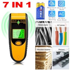 7 in 1 LCD Stud Finder Pipe Sensor Metals Wire Detector Electric Wall Scanner